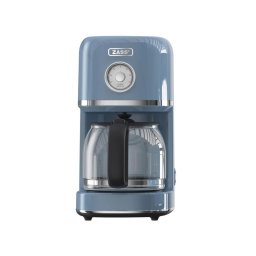Cafetiera Cafetiera Filtru, ZCM 15 Faded Denim, 12 cesti, 870 W, 1.5 L, Albastru Denim