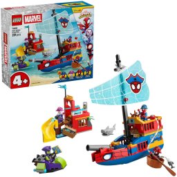 LEGO 11208 Marvel Spidey and his Super Friends Pirate Ship of Spidey's Team, Construction Toy