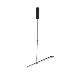 Pendul Supersymmetry P096PL-L11BK, 17W LED, L:88,6 cm, negru