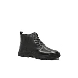 Ghete bărbați Otter, funcționale, negre, din piele naturală OTR50033N-40 EU
