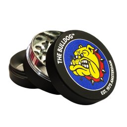 The Bulldog Amsterdam Grinder cu Holograma metal negru 3 Parti Ø40mm
