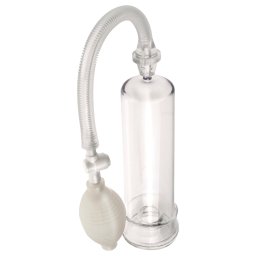 Pipedream - Pompa pentru începători Pump Worx - pompă peniană transparentă (19 cm)
