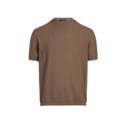 EMPORIO ARMANI T-Shirt EM005529AF25257 F6068 major brown chevron