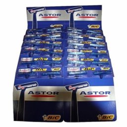 Aparat de Ras Astor, 2 Lame, Barbati, 24 Bucati
