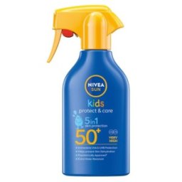 Set 2 x Lotiune Protectie Solara Kids Protect & Care 5 in 1 SPF 50+, 270 ml
