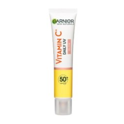 Crema Fluida Nuantatoare Garnier Skin Naturals, cu Vitamina C, SPF 50+, 40 ml