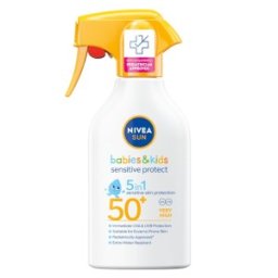 Set 2 x Spray Protectie Solara Copii Babies & Kids Sensitive Protect 5in1, SPF 50+, 270 ml