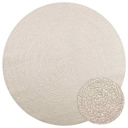 Covor „ZIZUR” crem aspect iuta pentru interior si exterior GartenMobel Dekor