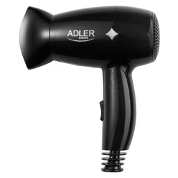 Uscator de par Adler AD 2251, 1400W, pliabil, cu concentrator