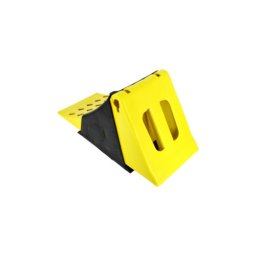 Cala blocare roata din plastic cu suport, 50 cm, pentru camioane si utilaje