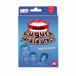 Joc de carti Cu gura pana la urechi pentru 3+ jucatori, 10 ani+