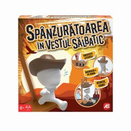 Joc de societate Spanzuratoarea în Vestul Salbatic, în limba romana, 6+