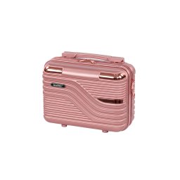 Geanta de voiaj rigida Leziter TraveLux Urban 23x30x14 cm, roz somon