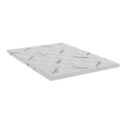 Topper saltea antibacterian HypoallergenicMed 140x200x7 cm, husa lavabila