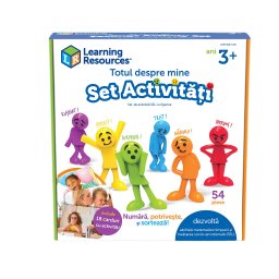 Set activitati emotii pentru copii 3+ Totul despre mine, Learning Resources