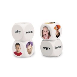 Cuburi de conversatie despre emotii pentru copii, 4 piese