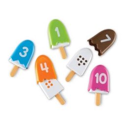 Jucarie educativa Inghetata inteligenta pentru invatarea numerelor si culorilor