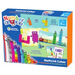 MathLink Cubes Numberblocks in romana, set educativ 1-10, 251 piese