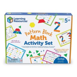 Set mozaic matematic educativ cu 124 piese si 20 carduri
