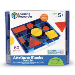 Set de sortat forme geometrice educativ, 60 piese, 5+ ani