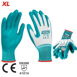 Manusi de protectie TOTAL din nitril si textil, marimea XL