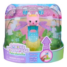 Inel de zana Gabby's Dollhouse Fairylandia cu figurina Kitty Fairy
