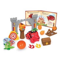 Joc de codare STEM cu dragonul Blazer, pentru copii 4 ani+
