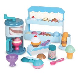 Magazin de inghetata pentru copii Swirly Scoops, set de joaca 2 ani+