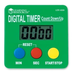 Cronometru digital pentru copii cu numarare crescatoare si descrescatoare