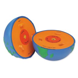 Model educativ sectiune Pamant cu straturi interne, 13 cm
