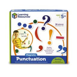 Set magnetic cu semne de punctuatie, 36 piese educative