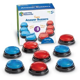 Set 8 sonerii pentru raspuns pe echipe, cu lumini si sunete