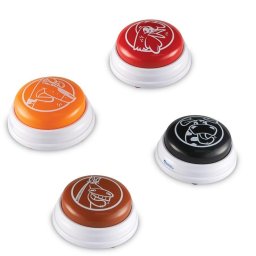 Sonerii de raspuns cu sunete de animale, set 4 bucati