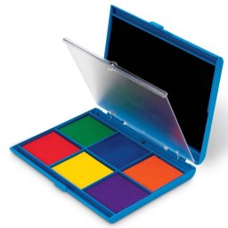 Tusiera pentru stampile copii, 7 culori lavabile, Learning Resources