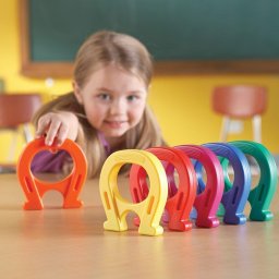 Magneti potcoava educativi pentru experimente STEM, set 6 piese