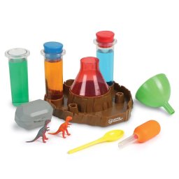 Set de experimente pentru copii Eruptia vulcanului, 10 activitati, 4+