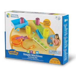 Set STEM educativ cu mecanisme simple pentru experimente de fizica 5+