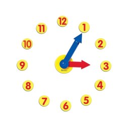 Set educativ cu ceas magnetic pentru invatarea orei la copii