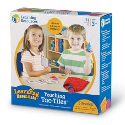 Set tactil educativ cu texturi si forme pentru copii 3+