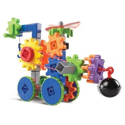 Set de constructie Gears cu utilaje în miscare, 116 piese STEM