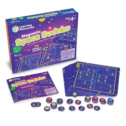 Sudoku magnetic pentru copii 4+ - Calatorie in spatiu