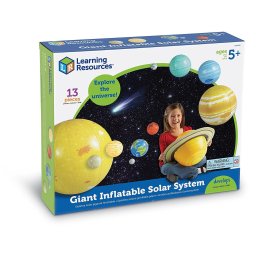 Sistem solar gonflabil educativ pentru copii 5+ cu 11 corpuri