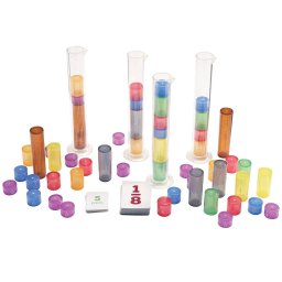 Joc de fractii educativ pentru copii 8-12 ani, 52 piese