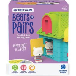 Set STEM Casuta ursuletilor - joc de memorie si potrivire pentru 2-6 ani