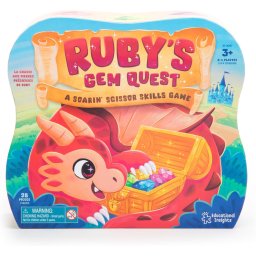 Joc educativ Dragonul Ruby si cursa diamantelor pentru motricitate fina