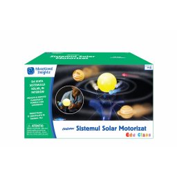 Sistem solar motorizat educativ STEM cu planetariu, în limba romana
