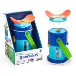 Binoclu GeoSafari Jr pentru explorarea rocilor, marire 3x, 4 ani+