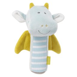 Jucarie de dexteritate pentru bebelusi Dragon Fehn, velur moale