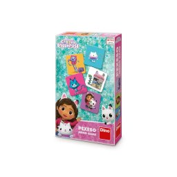 Joc de memorie Gabby’s Dollhouse cu 48 de carti, 4 ani+