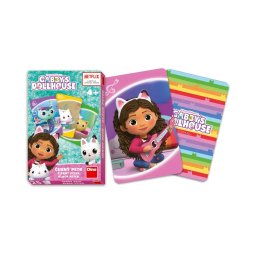 Joc de carti Gabby's Dollhouse Black Peter, 25 carti, 4 ani+